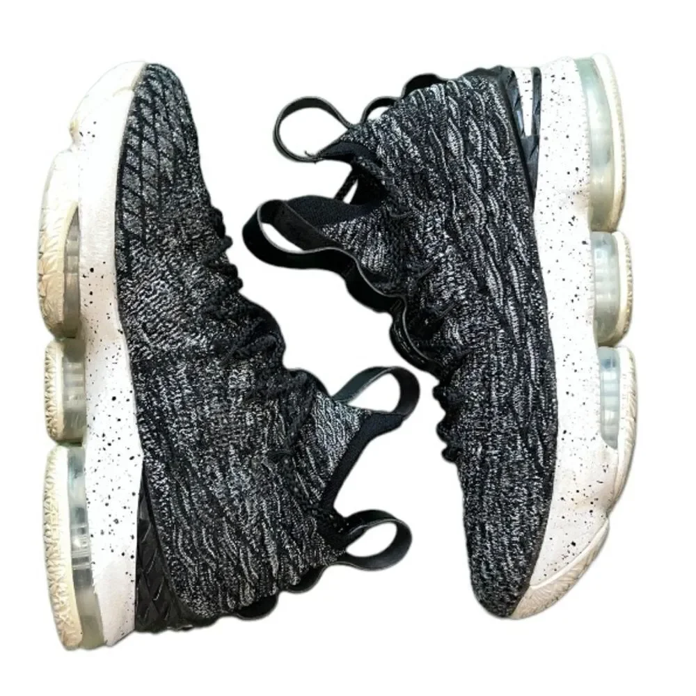 Nike Kid's Lebron XV GS, Black/White